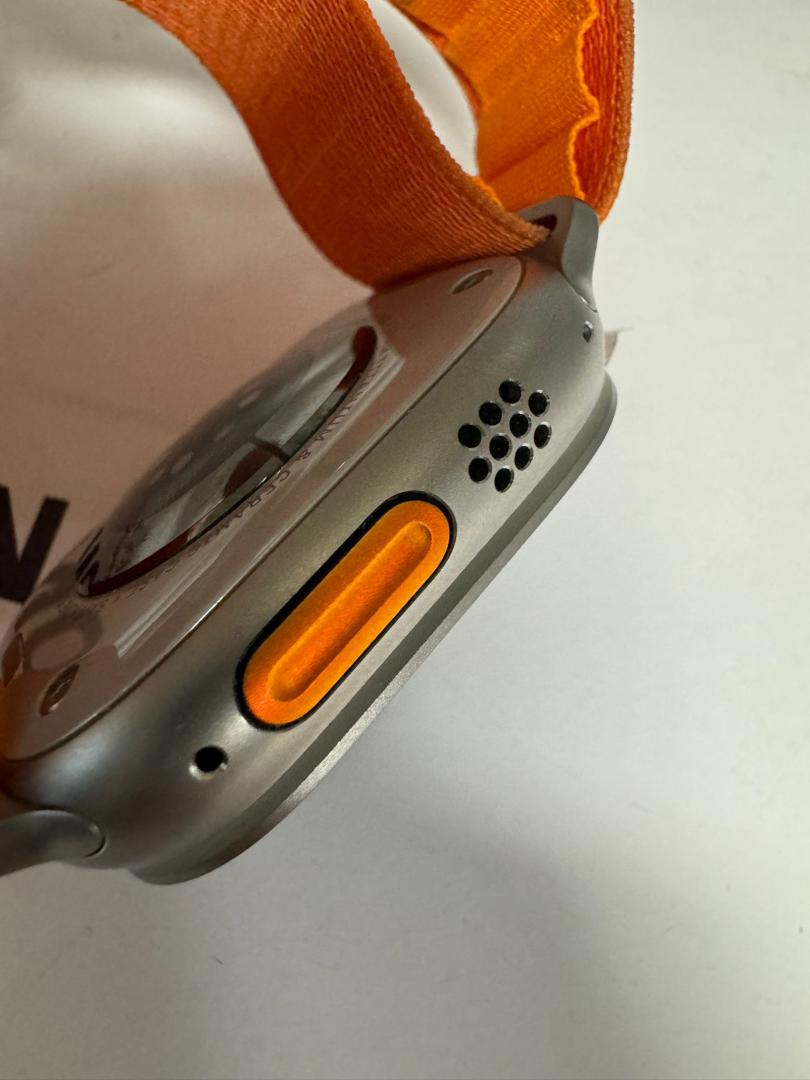 Apple Watch Ultra, GPS, Cellular, Carcasa Titanium 49mm, Orange Alpine Loop image 4