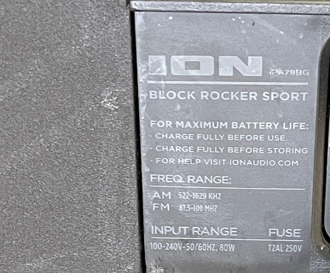 Boxa portabila ION Block Rocker Sport 100 W  image 5