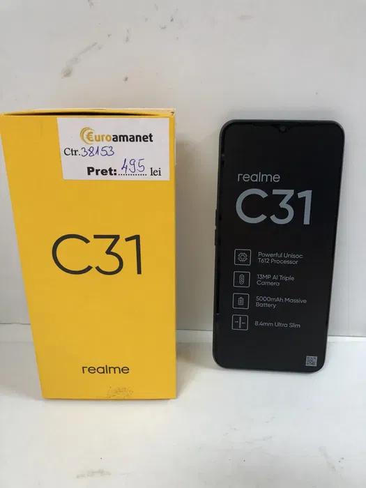Telefon Realme C31, 64GB, Black image 1
