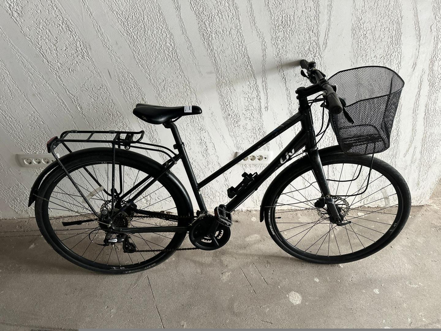 Bicicleta Oras Liv Giant Alight 2 City Disc 28'' Gunmetal Black M
