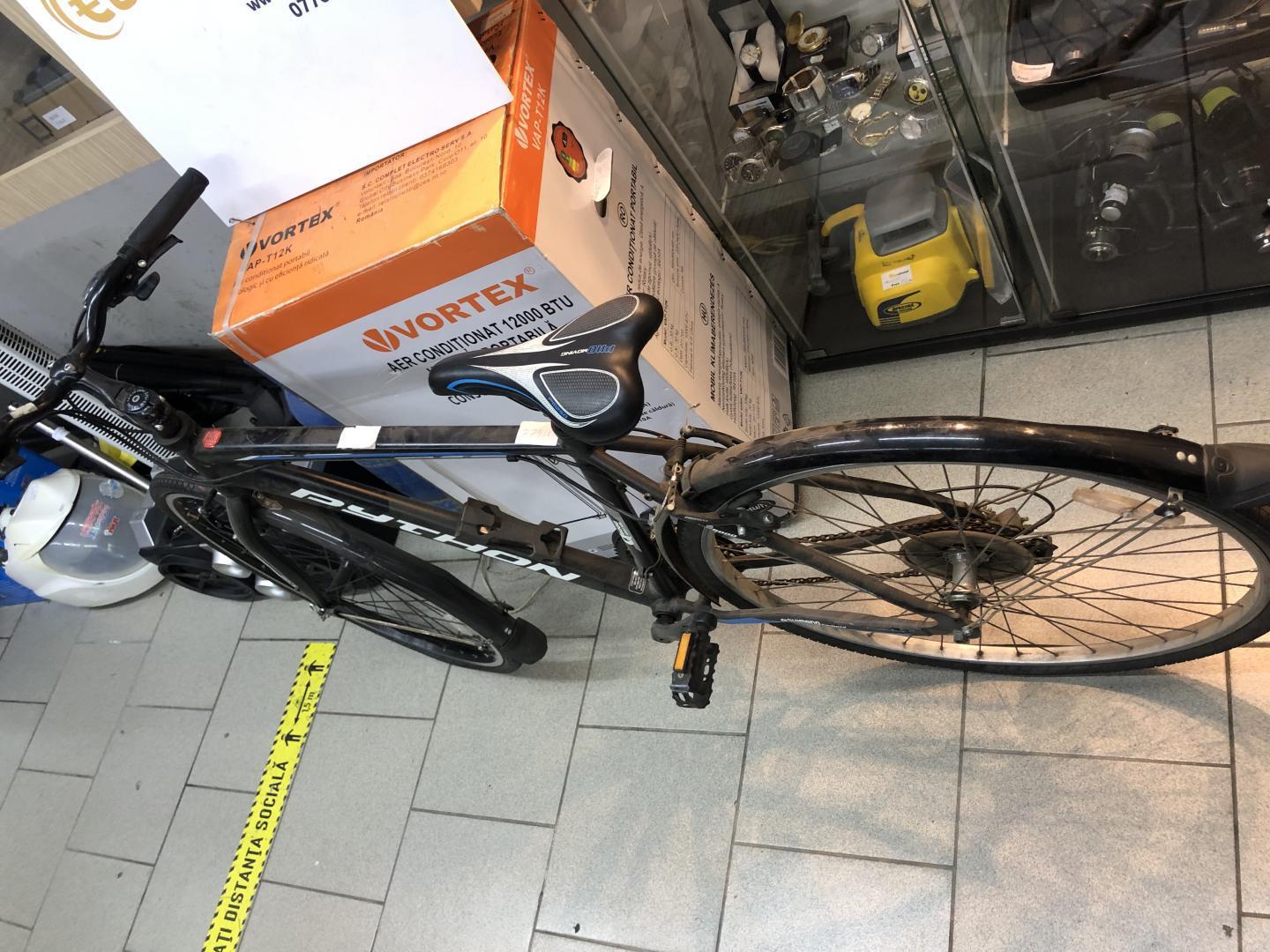 Deplete deepen Recur Bicicleta Python neagra EuroAmanet EuroAmanet - Amanet Non Stop,  Electrocasnice, Auto, Aur
