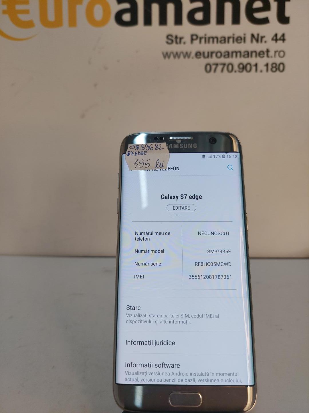 Telefon Samsung Galaxy Edge 7, 32GB, Silver  image 2