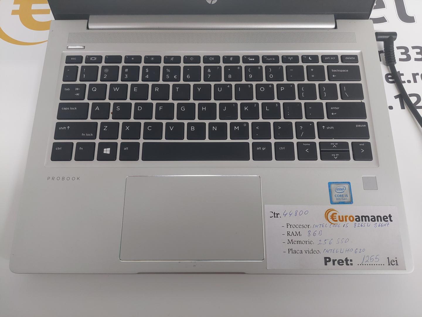 Laptop HP ProBook 430 G6 i5-8265U pana la 3.9 GHz, 8GB, 256GB SSD  image 2