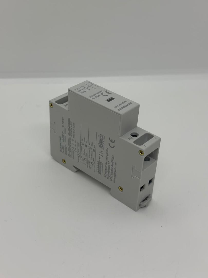 Contactor modular Schrack pe șină DIN, 20A, Pret / Bucata