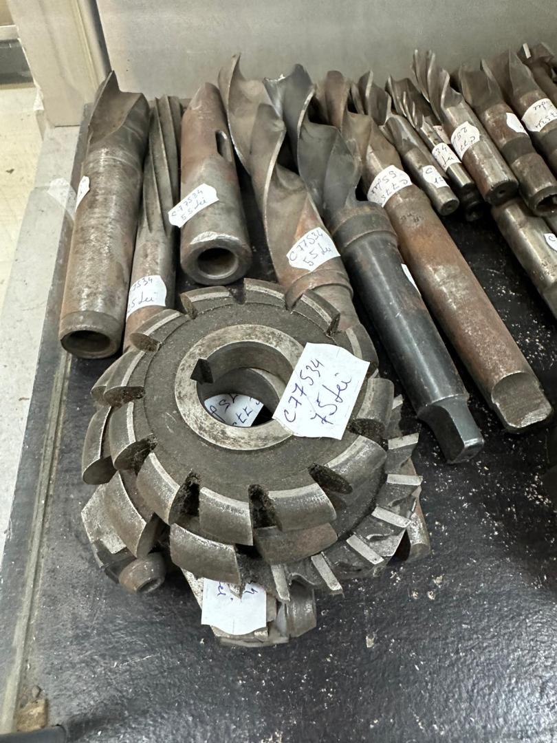 Burghie metal, freze pentru strung, diferite marimi image 1