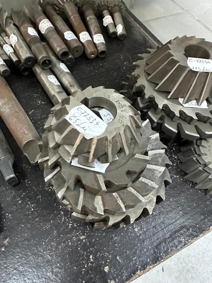 Burghie metal, freze pentru strung, diferite marimi image 2