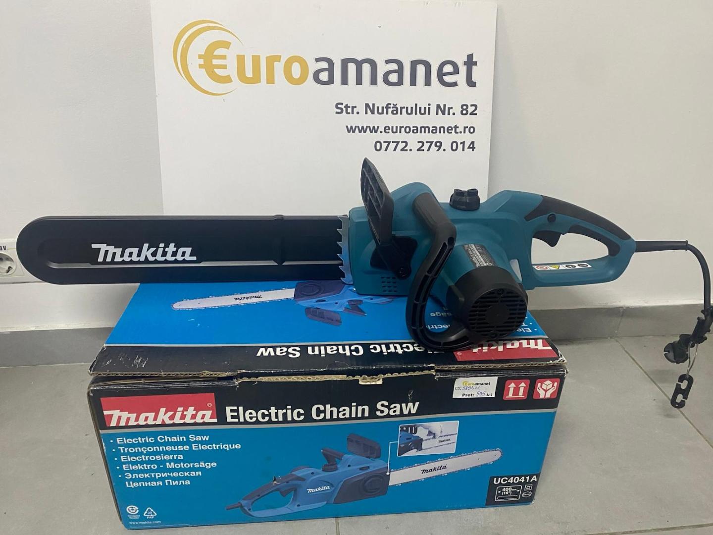 Fierastrau electric cu lant Makita UC4041A