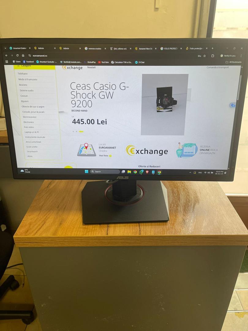 Monitor Gaming LED ASUS VG248QG, 24", Full HD