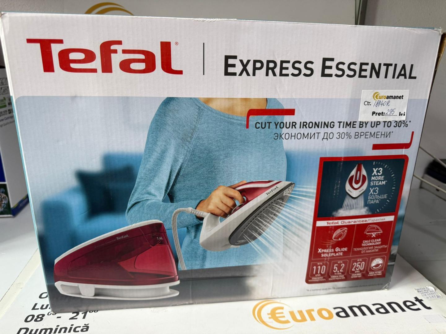 Statie de calcat Tefal SV6111E1 Express Essential, 2200W