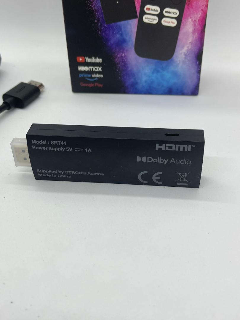 Smart TV Stick Strong  SRT41 4K UHD cu Bluetooth / Wi-Fi / HDMI image 2