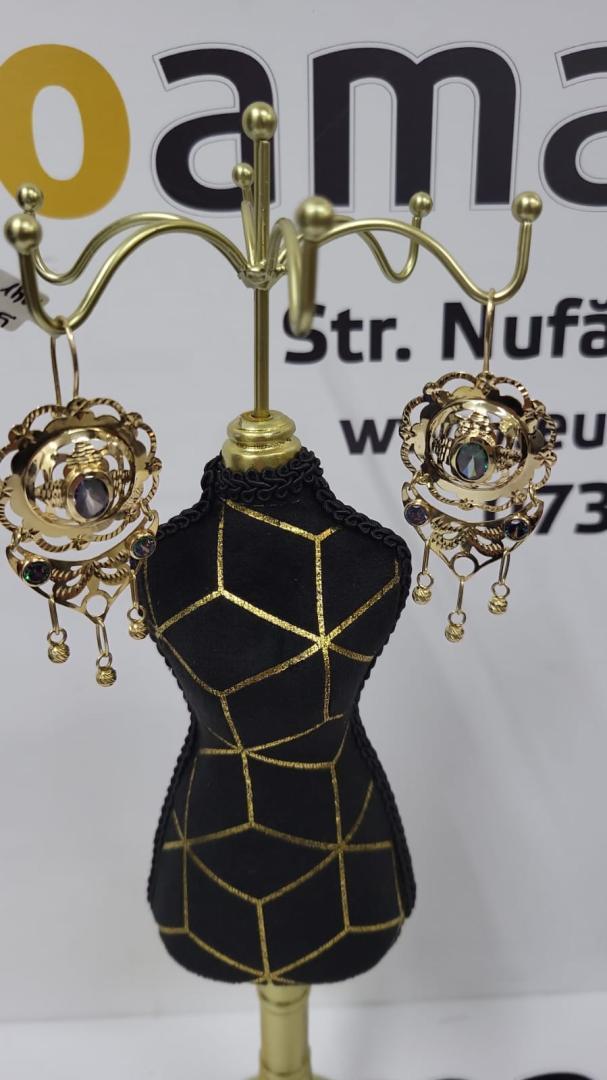 Cercei aur 14k, 10.02gr(cod produs 11298)