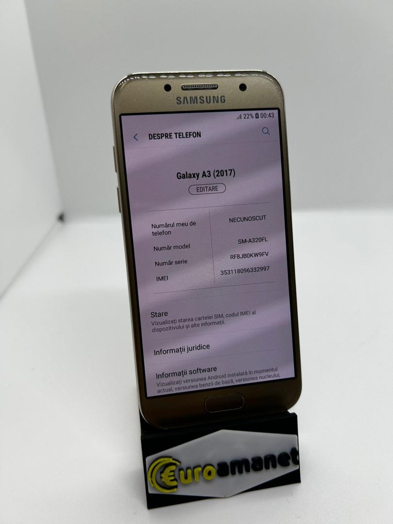 Telefon mobil Samsung Galaxy A3 (2017), 16GB image 3