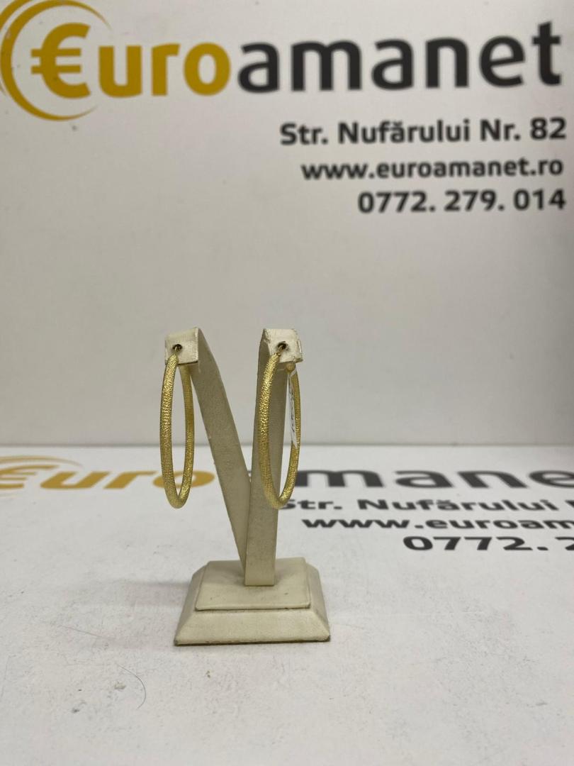 Cercei aur 14k, 4.87 gr image 2