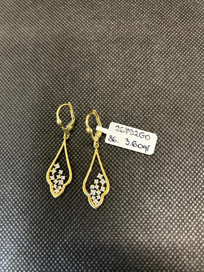 Cercei Aur 14k image 3