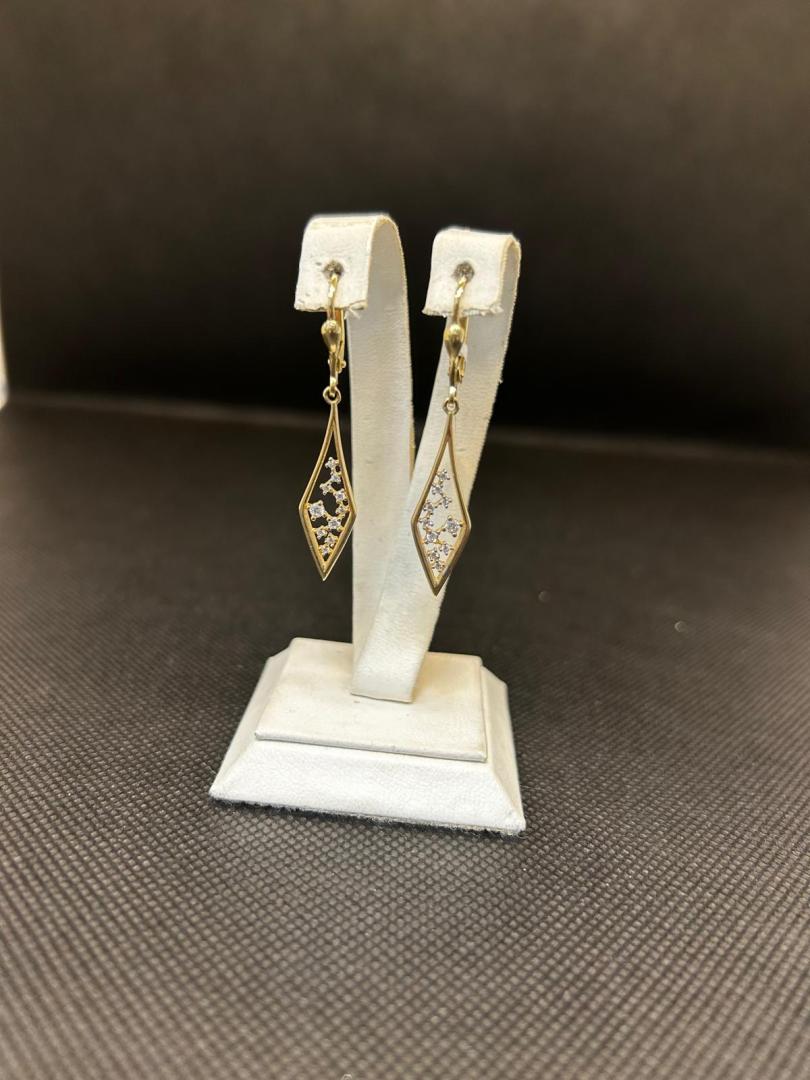 Cercei Aur 14k image 2