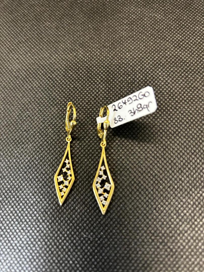 Cercei Aur 14k image 3