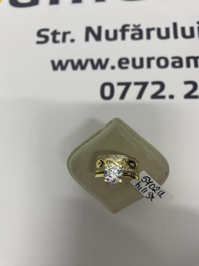 Inel aur 14k, 4.11 gr image 1