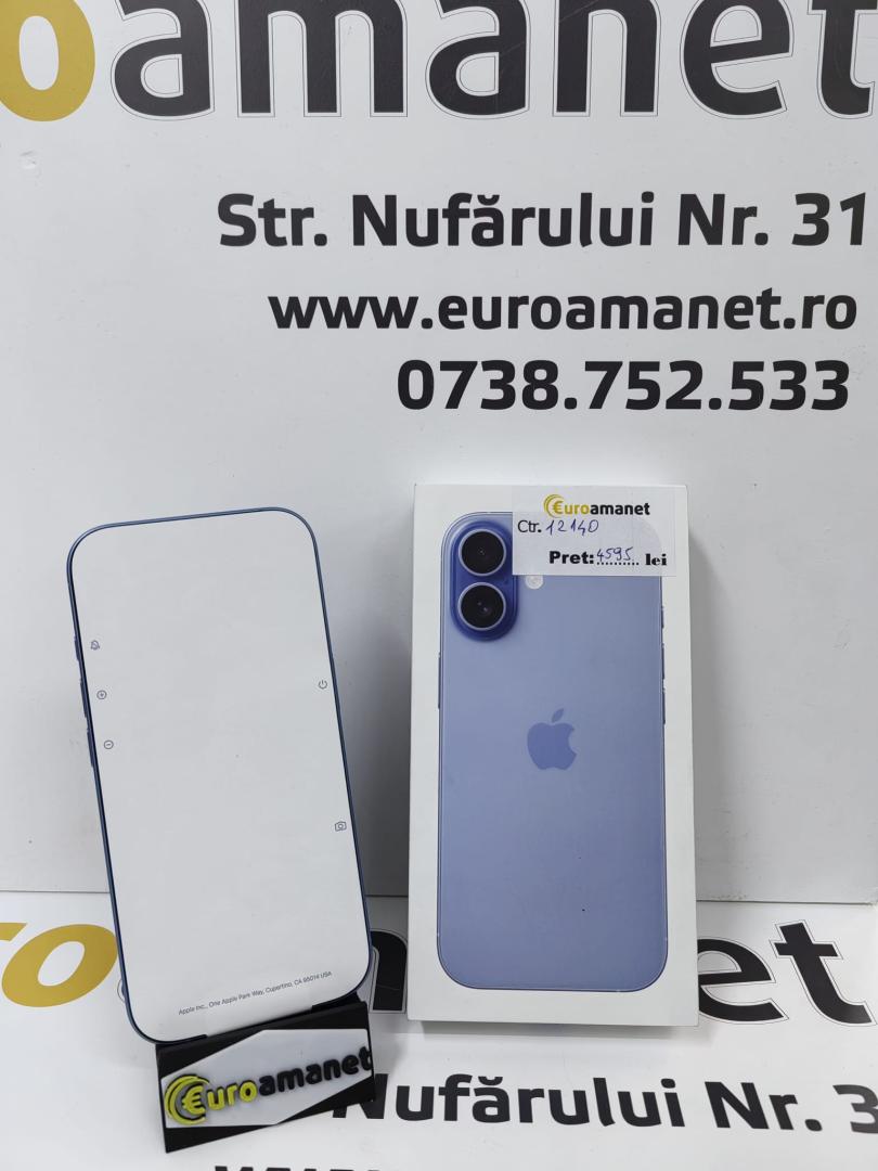 Telefon mobil Apple iPhone 17, 256GB, 5G, Mist Blue-Sigilat