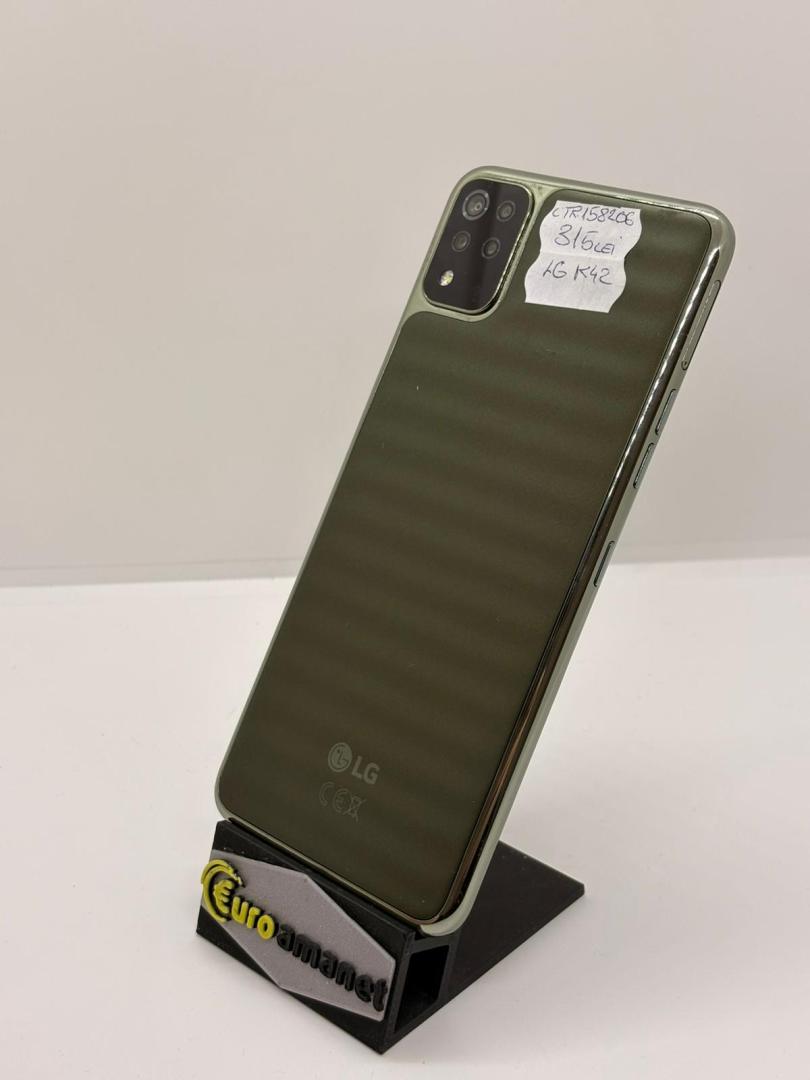 Telefon mobil LG K42, Dual SIM, 64GB, 3GB RAM, 4G, Green image 1