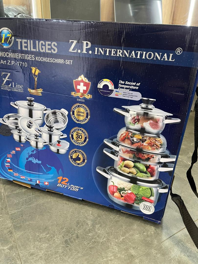 Oale inox si accesorii 17 piese, 12 straturi, Premium, P 1710 image 1