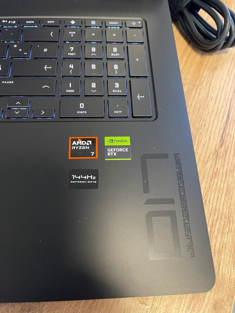Laptop Gaming OMEN 17-db0277ng, Ryzen 7, RTX 4060 8GB image 2