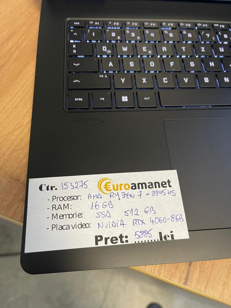 Laptop Gaming OMEN 17-db0277ng, Ryzen 7, RTX 4060 8GB image 5