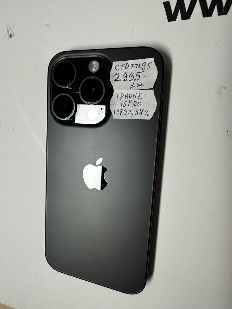 Iphone 15 Pro, 128GB, Bat.91%  image 4
