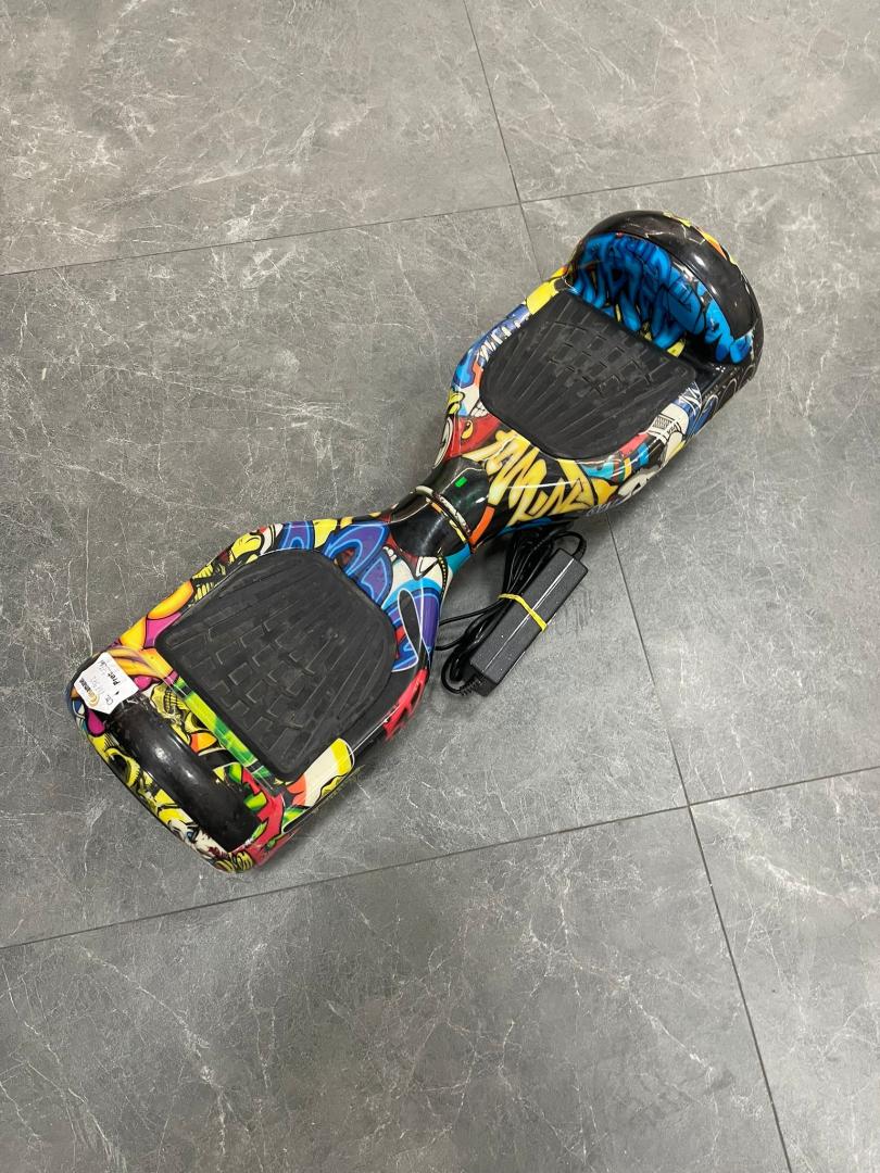 Hoverboard, max. 100 kg, Lumini LED, Bluetooth, Roti 8.5 inch, Multicolor image 3
