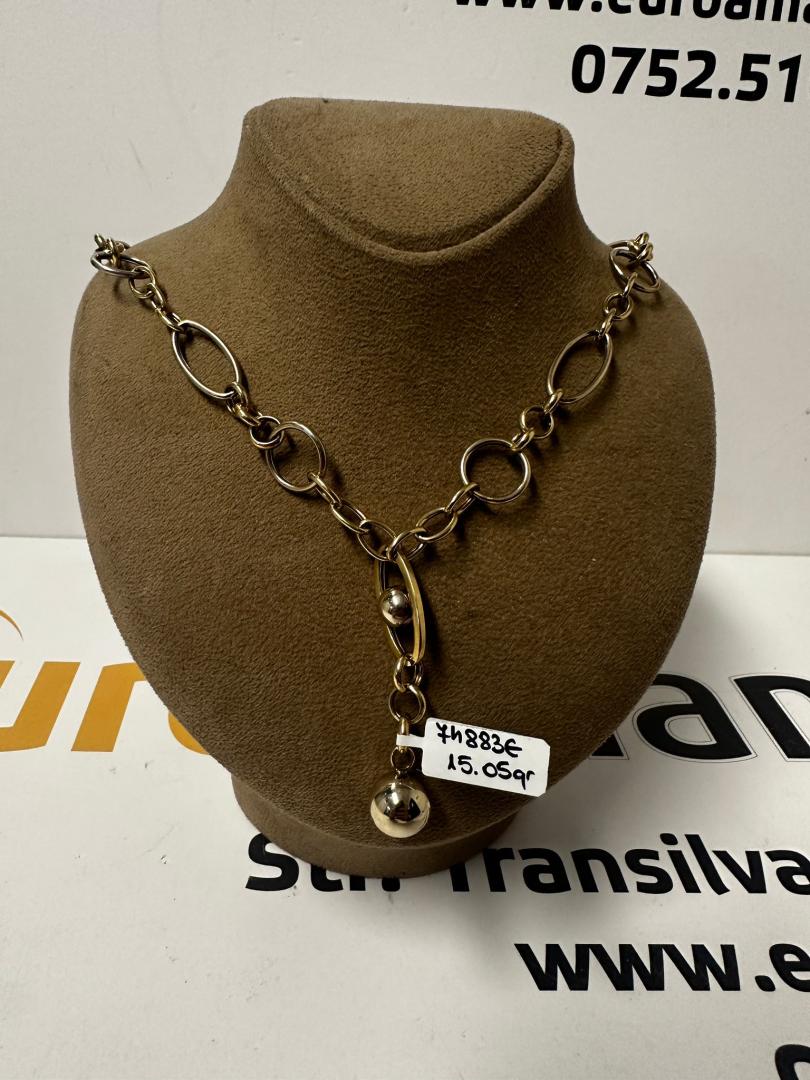 Lant Aur 14K, 15.05 Gr. image 1