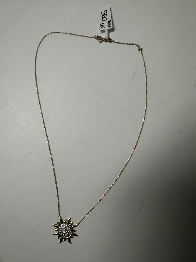 Lant Aur 14K, 1.40 Gr. image 3