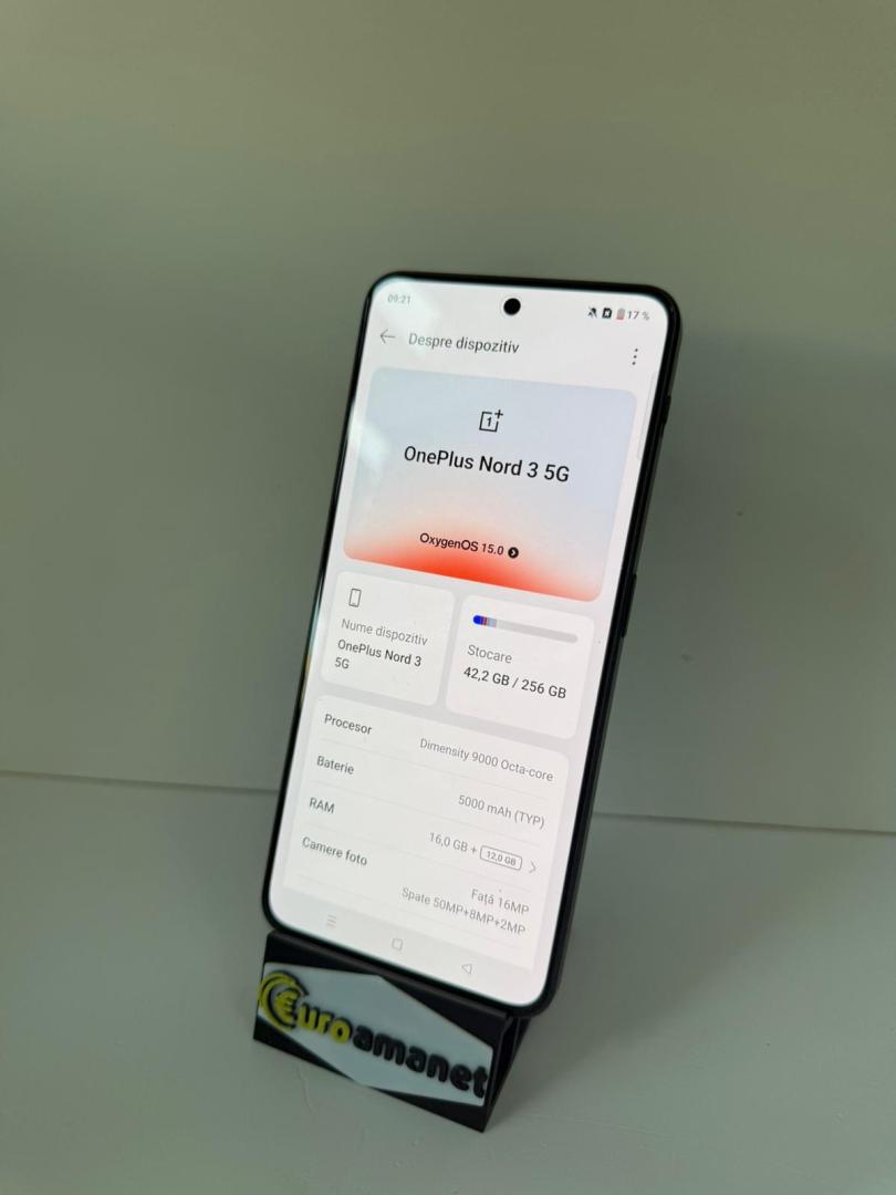 Telefon mobil OnePlus Nord 3, Dual SIM, 16GB RAM, 256GB, 5G, GREY