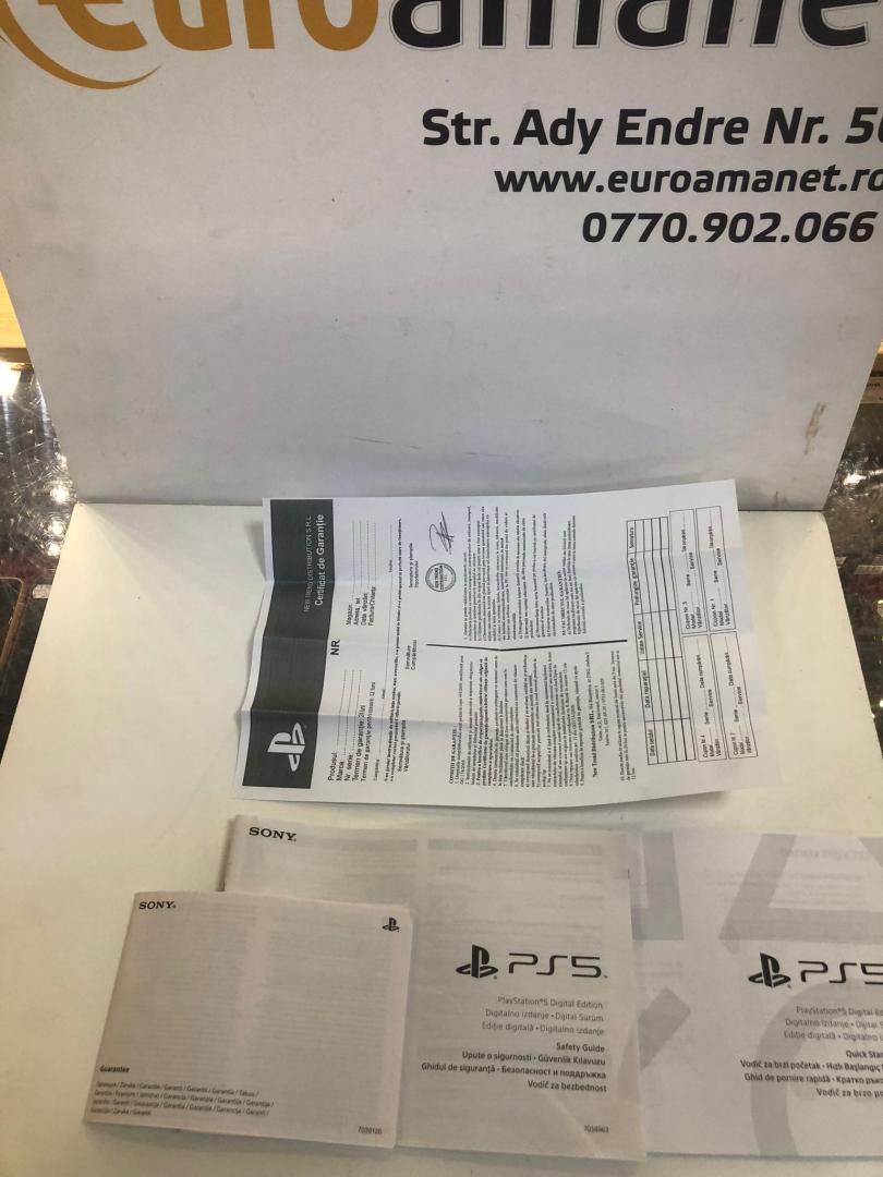 Consola Sony PlayStation 5 Blu-Ray Full box, Impecabil image 5