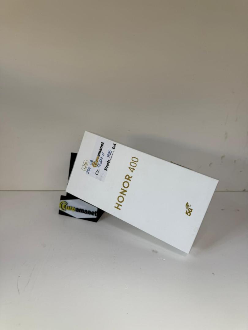 Telefon mobil HONOR 400 Lite, Dual SIM, 8GB RAM, 256GB, Velvet Grey , SIGILAT