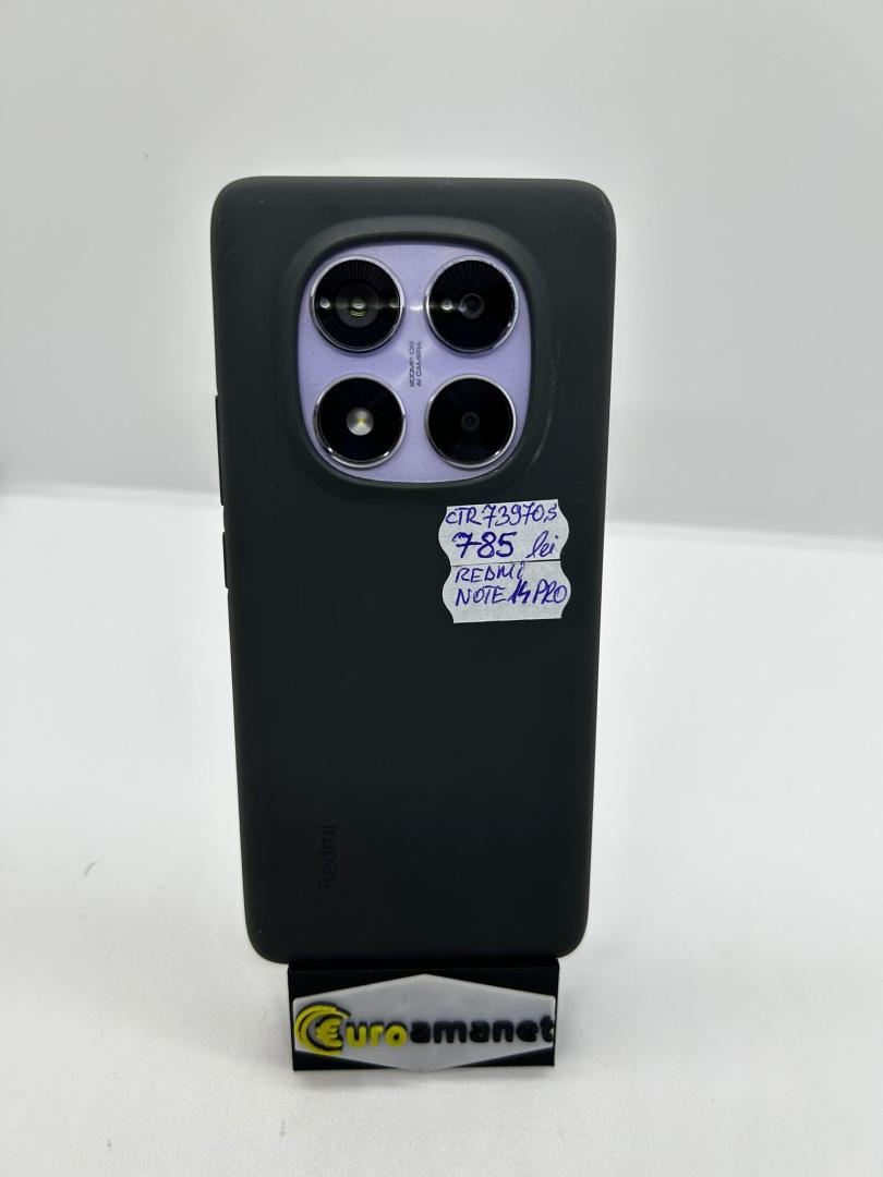 Telefon mobil Xiaomi Redmi Note 14 Pro, 8GB RAM, 256GB, 5G, Lavender Purple image 1