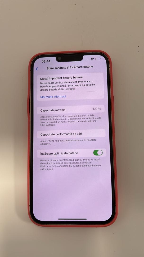 Telefon mobil Apple iPhone 13 Pro Max, 128GB, 5G 100 % Bat  image 1