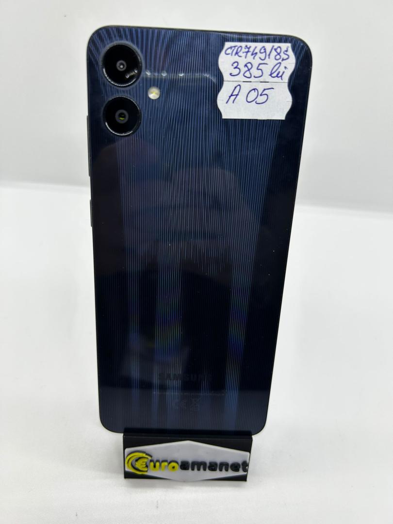 Telefon SAMSUNG Galaxy A05, 64 GB, 4 GB RAM, Black image 1