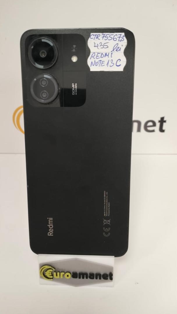 Telefon mobil Xiaomi Redmi 13C, Midnight Black image 1