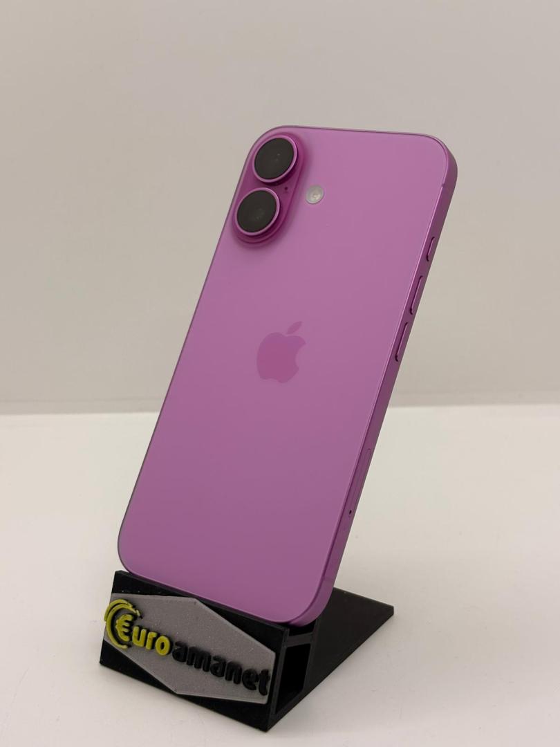Telefon mobil Apple iPhone 16, 128GB, 5G, Pink image 1