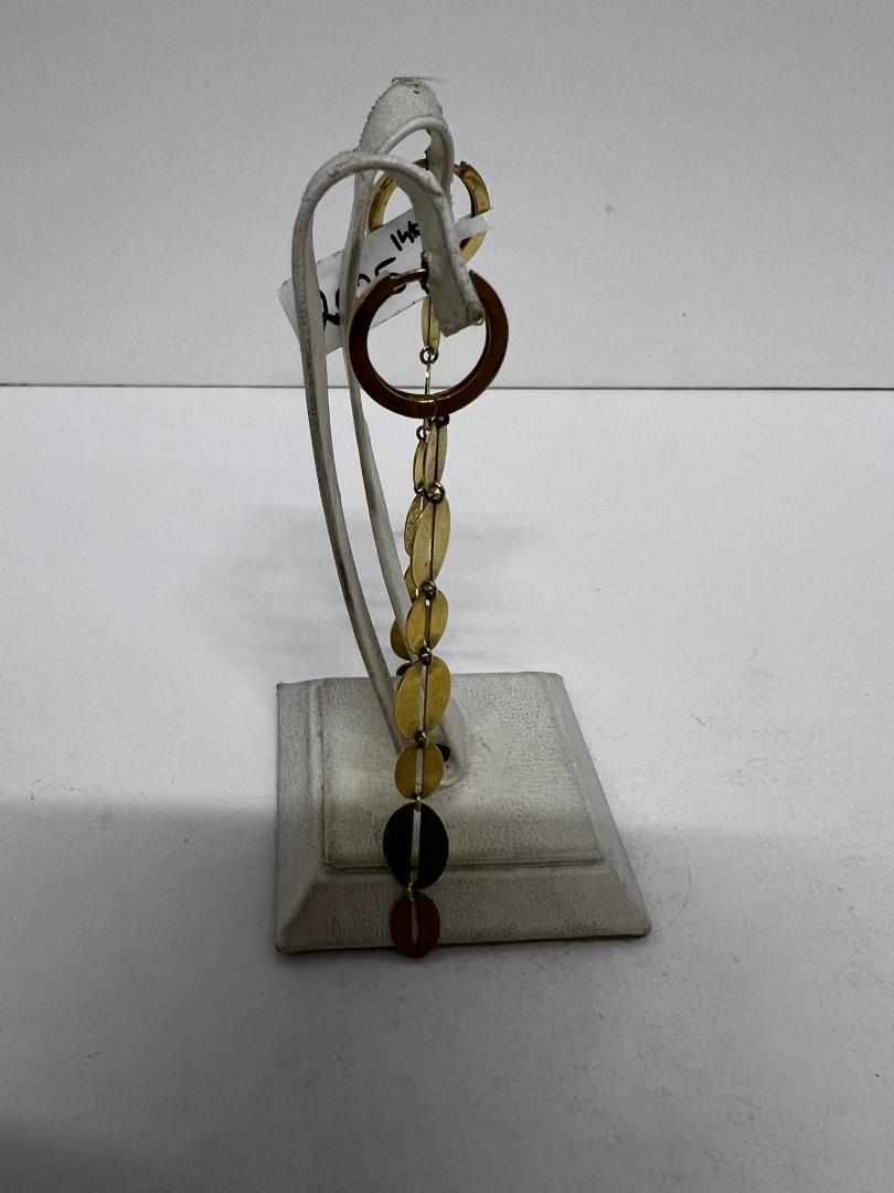 Cercei aur 14k image 2