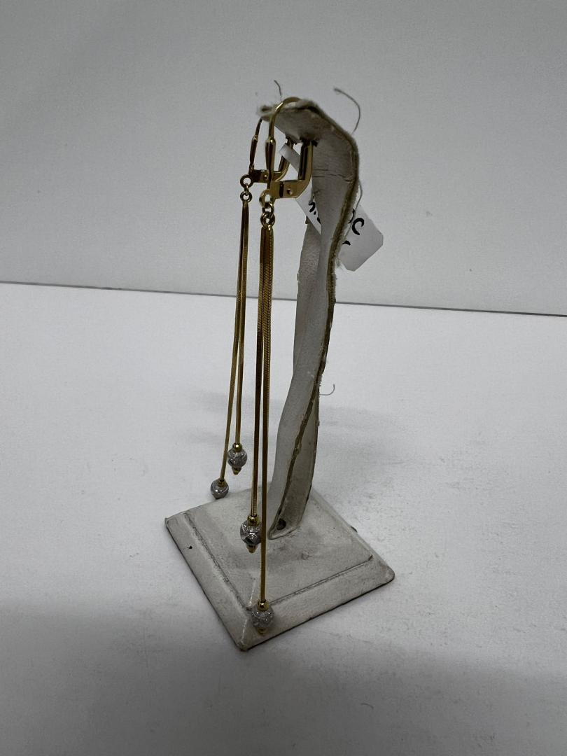 Cercei aur 14k image 2