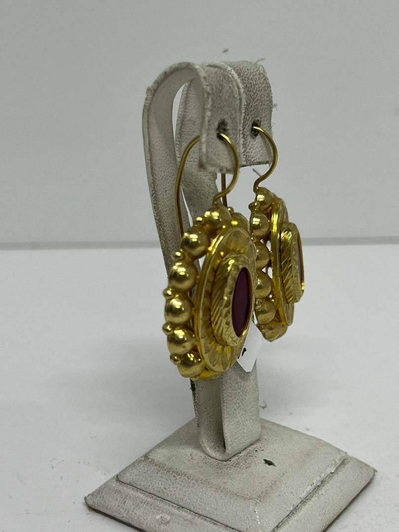 Cercei aur 14k image 2