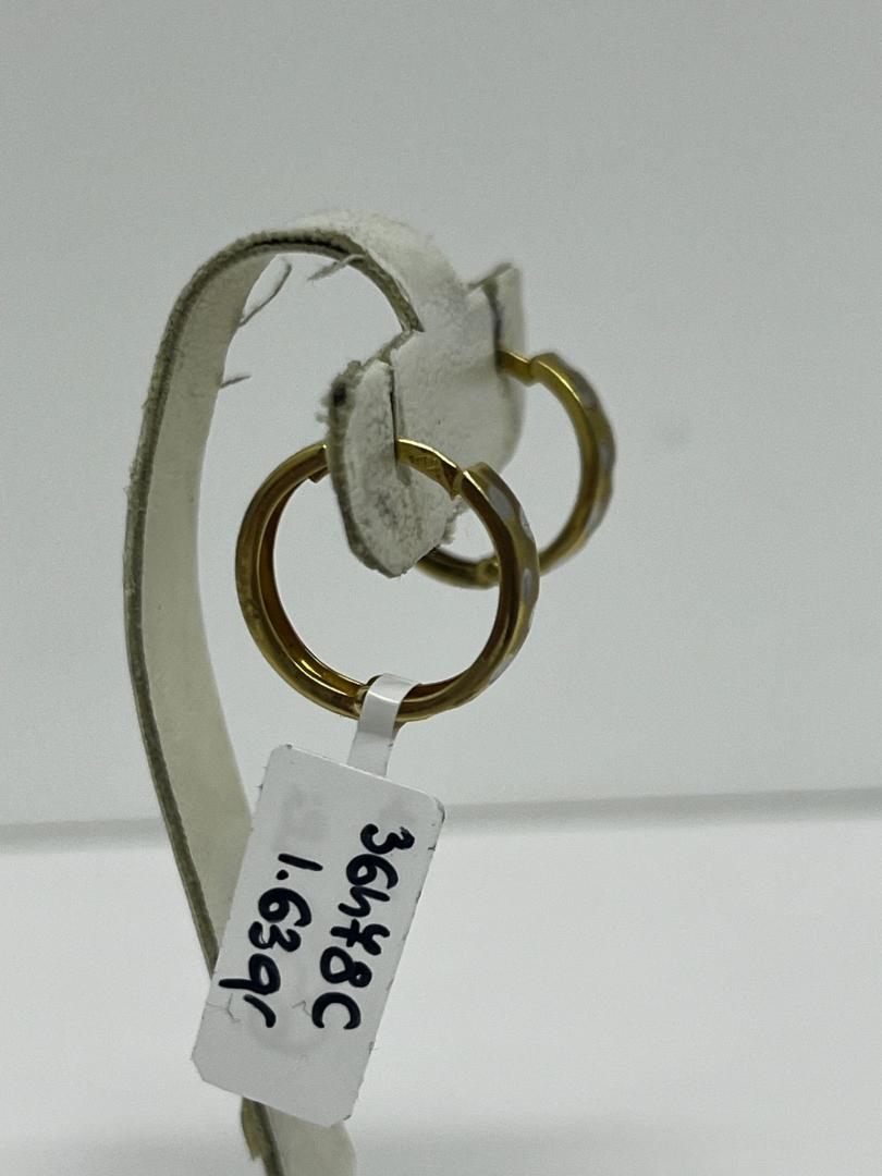 Cercei aur 14k image 2