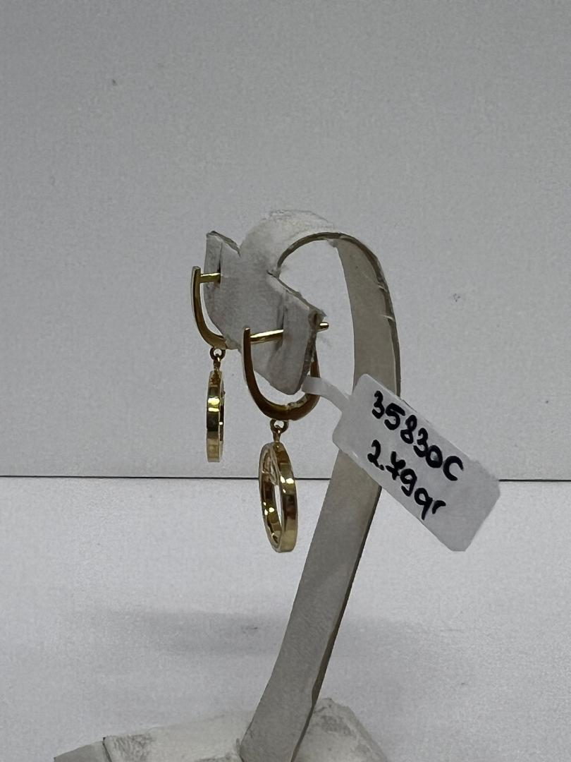 Cercei aur 14k image 3