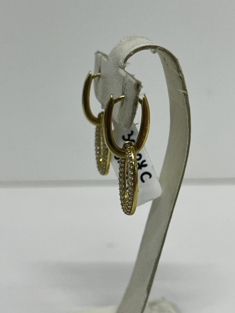 Cercei aur 14k image 2