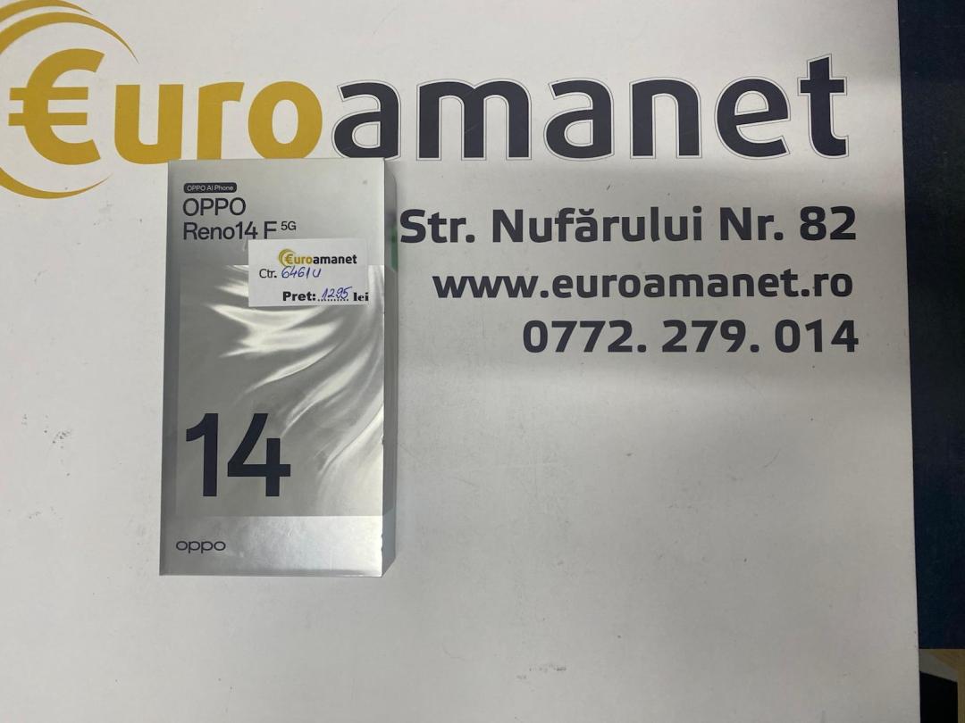 Telefon mobil OPPO Reno14 F, Dual SIM, 8GB RAM, 256GB