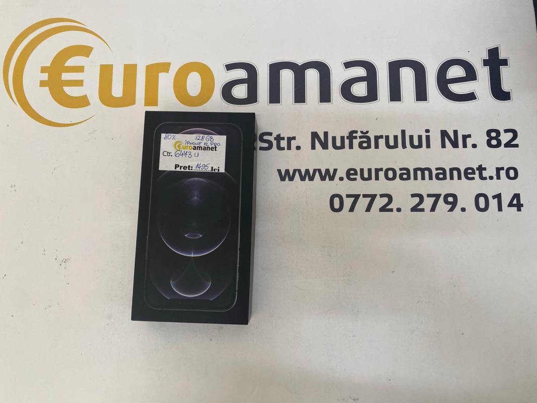 Telefon mobil Apple iPhone 12 Pro, 128GB, Baterie 80%