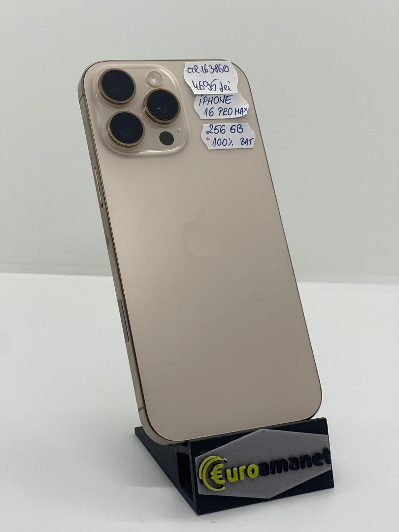 elefon mobil Apple iPhone 16 Pro Max, 256GB, 5G, 100% Baterie image 1