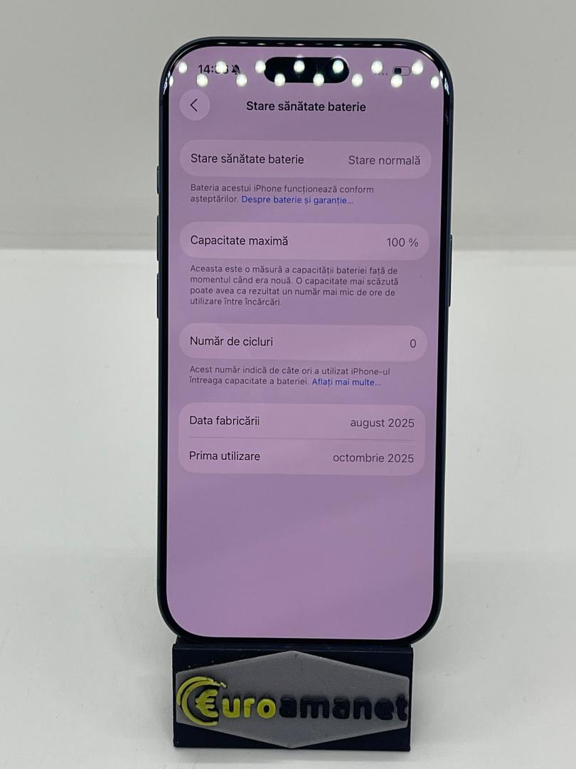 Telefon mobil Apple iPhone 17 Pro, 256GB, 5G, Deep Blue image 3