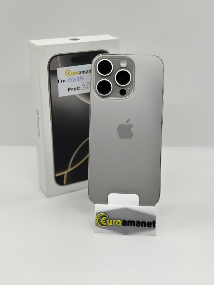 Telefon mobil Apple iPhone 16 Pro, 128GB, 5G