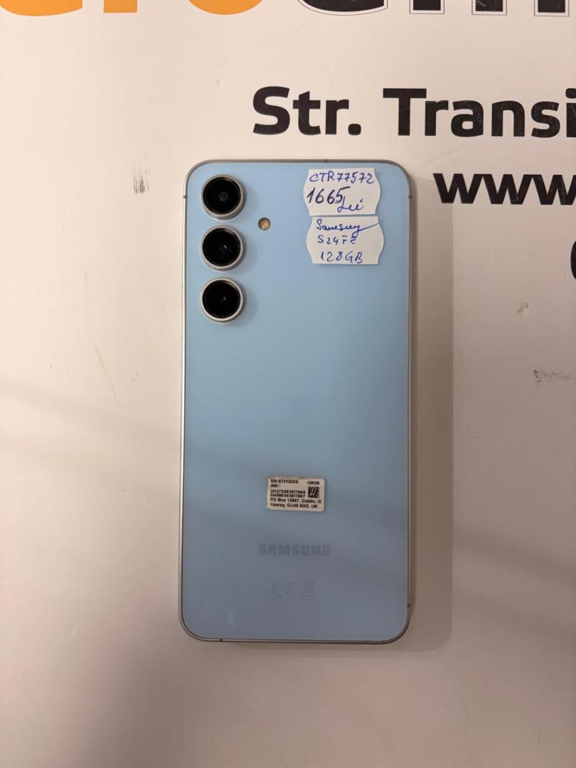 Samsung Galaxy S24 FE, Dual SIM, 8GB RAM, 128GB, 5G, Blue image 1